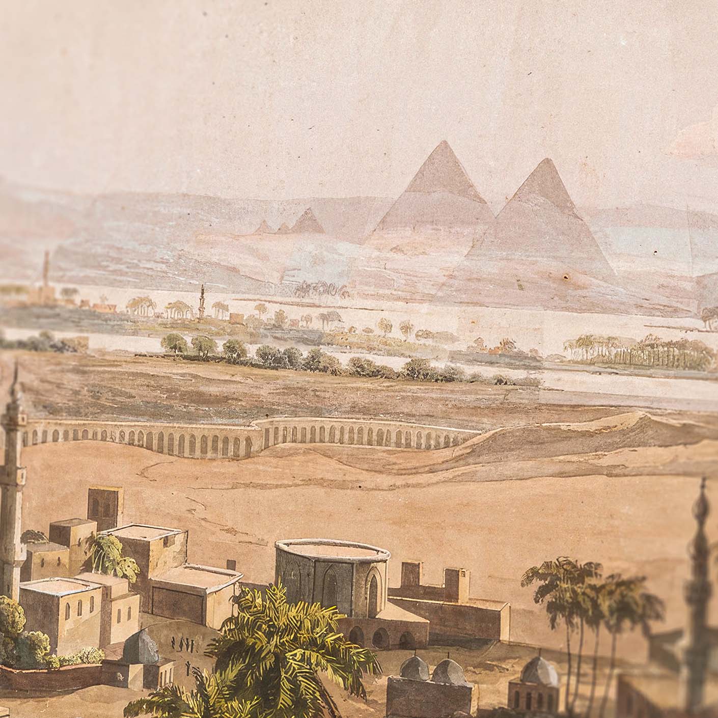 Pyramids at Cairo